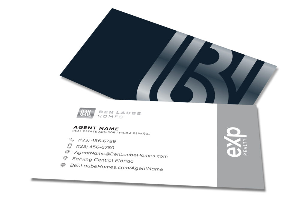 Ben Laube Homes Business Card