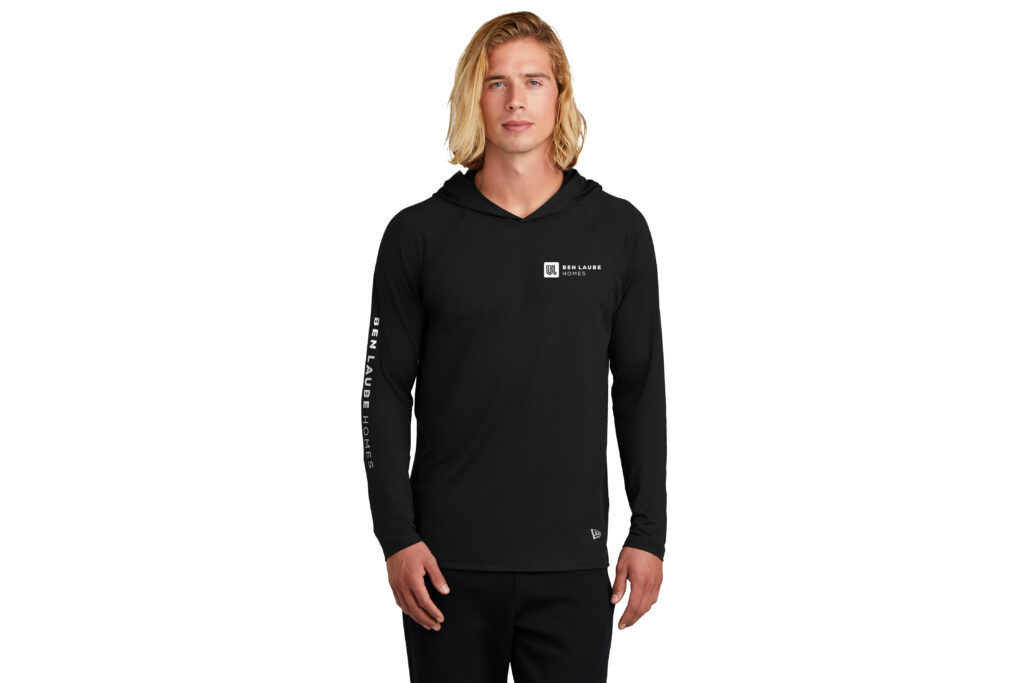 Ben Laube Homes | New Era® Power Long Sleeve Hoodie - Direct To Film