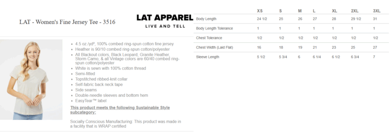 Forward Coaching | Women's Fine Jersey Tee - Image 3