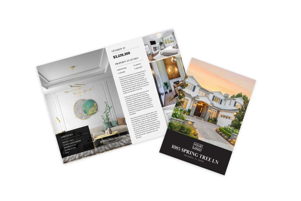 Keller Williams | 8.5 x 11 Property Listing Option 3